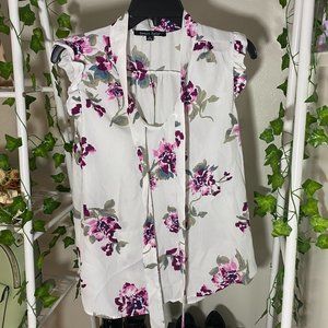 Sweet Rain Floral Blouse in XL